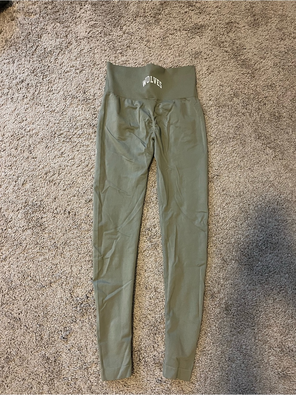 Darcsport Olive Women’s Seamless Scrunch Leggings